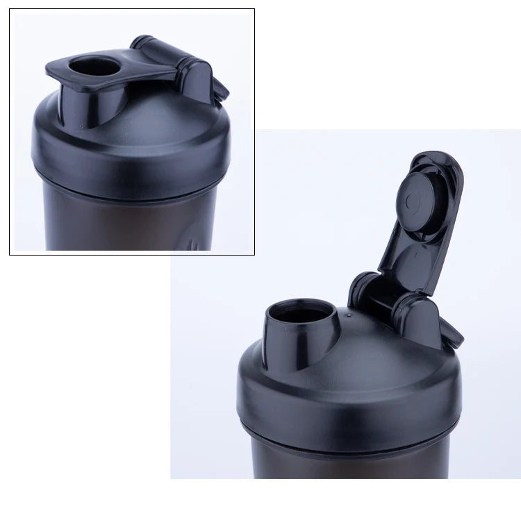 Vibrant 600ml Eco-Friendly Custom Logo Protein Shaker Bottles - Wholesale Bulk!