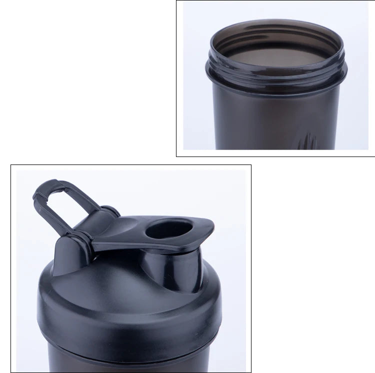 Vibrant 600ml Eco-Friendly Custom Logo Protein Shaker Bottles - Wholesale Bulk!